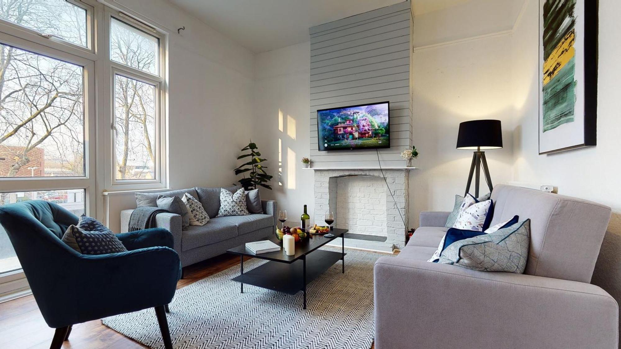 Dulwich Apartment Family-Sized 3Br Near King'S Hospital Great For Business & Contractors * London
