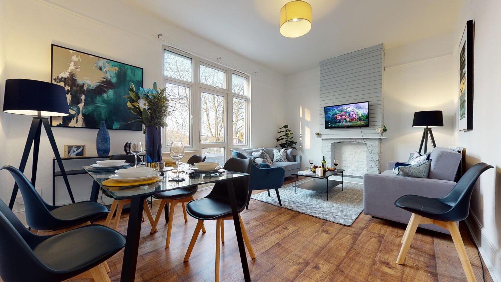 Dulwich Apartment Family-Sized 3Br Near King'S Hospital Great For Business & Contractors * London